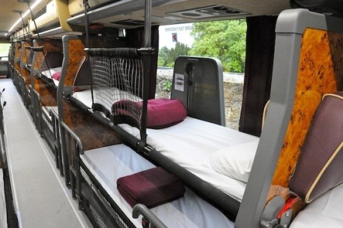 Xe giường nằm tiện ích cho hành trình chuyến đi dài